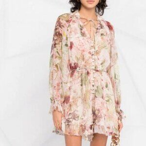 Zimmermann Dancer Flutter Jumpsuit  Sz 0